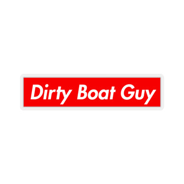 DBG - Dirty Boat Guy Sticker